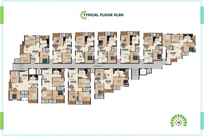 Project Image of 975.0 - 1545.0 Sq.ft 2 BHK Apartment for buy in The Nest Craft