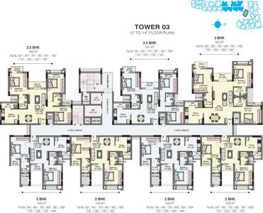 Project Image of 594.0 - 2022.0 Sq.ft 1 BHK Apartment for buy in Lake Dugar