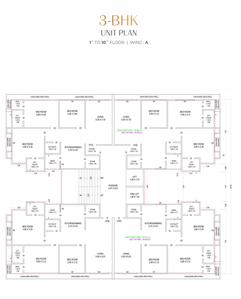Project Image of 872.52 - 893.08 Sq.ft 3 BHK Apartment for buy in JT Serenity Homes