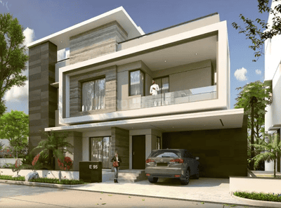 Project Image of 3405.0 - 4225.0 Sq.ft 4.5 BHK Row House for buy in Rajapushpa Serene Dale