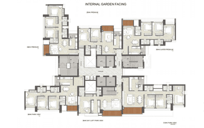 Project Image of 615.0 - 957.0 Sq.ft 2 BHK Apartment for buy in Kalpataru Sector 5 Wing C