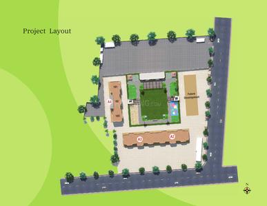 Kumar Siddhachal A4 Layout Plan 1