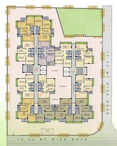 Project Image of 578.67 - 639.38 Sq.ft 2 BHK Apartment for buy in Marjan Heights