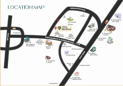 Project Image of 1380.0 - 2431.0 Sq.ft 2 BHK Apartment for buy in Infinium Lotus Meadows