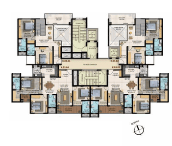 Project Image of 600.0 - 3150.0 Sq.ft 1 BHK Apartment for buy in Shriram Blue