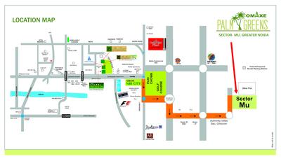 Project Image of 280.0 - 2435.0 Sq.ft Studio Studio Apartment for buy in Omaxe Palm Leaf