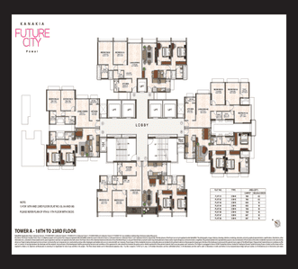 Project Image of 564.0 - 737.0 Sq.ft 2 BHK Apartment for buy in Kanakia Future City D