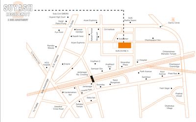 Project Image of 1080 Sq.ft 2 BHK Apartment / Flat for sale in Ghatlodiya for Rs. 4900000
