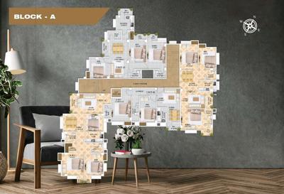 Project Image of 778.0 - 977.0 Sq.ft 2 BHK Apartment for buy in MP Palacia Majestica