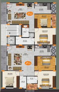 Project Image of 1100.0 - 1300.0 Sq.ft 2 BHK Apartment for buy in Sai Srinvasa Residency