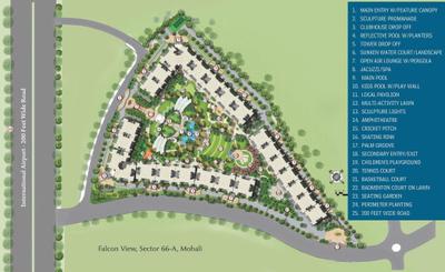Project Image of 0.0 - 2165.05 Sq.ft 3 BHK Apartment for buy in Janta Falcon View Apartment Tower K L M N