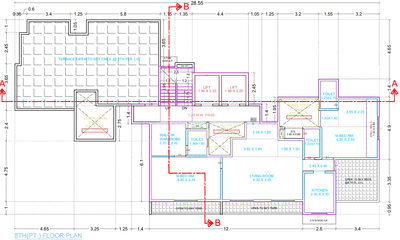 Shardavenue Prakash Villa CHSL Prakash Villa Chs Ltd Cluster Plan for 8th Floor 1