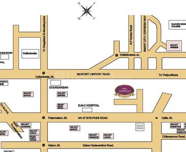 Project Image of 680 Sq.ft 2 BHK Apartment / Flat for sale in Palarivattom for Rs. 4000000