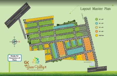Project Image of 1200.0 - 4000.0 Sq.ft Residential Plot Plot for buy in GK Green Valley Phase 2