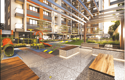 Project Image of 571.89 - 737.0 Sq.ft 2 BHK Apartment for buy in Jay Bhavani Aarna Heights