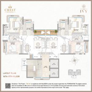 Project Image of 824.0 - 834.0 Sq.ft 2 BHK Apartment for buy in Baysquare The IVY