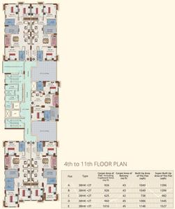 Project Image of 738.0 - 1148.0 Sq.ft 2 BHK Apartment for buy in Eden Bella Vista