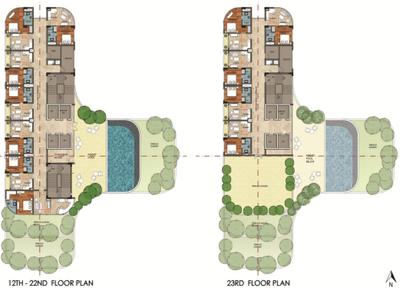 Project Image of 650.0 - 1077.0 Sq.ft 1 BHK Apartment for buy in Elan Mercado
