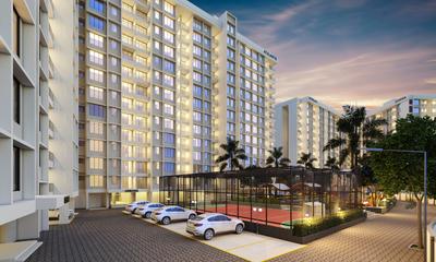 Project Image of 316.0 - 520.33 Sq.ft 1 BHK Apartment for buy in Thanekar Civic A Wing
