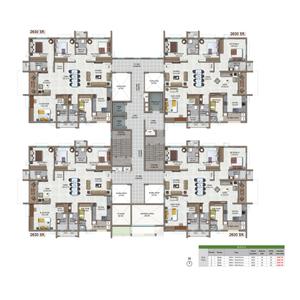 Project Image of 1280.04 - 2730.0 Sq.ft 2 BHK Apartment for buy in Aparna Serenity