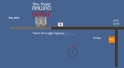 Project Image of 385.13 - 548.74 Sq.ft 1 BHK Apartment for buy in Shivshakti Aawad Empire