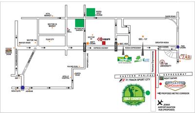 Project Image of 900.0 - 1800.0 Sq.ft Residential Plot Plot for buy in Supertech Golf Country Plots