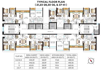 Project Image of 487.0 - 660.0 Sq.ft 1 BHK Apartment for buy in Neelam Supremo Phase II Wing C Known As Sakura