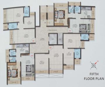 Project Image of 139.0 - 413.0 Sq.ft 1 BHK Apartment for buy in Omkar Neelkanth Corner