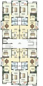 Project Image of 0.0 - 1009.12 Sq.ft 3 BHK Apartment for buy in Vineet Dharmsheela Nandan Enclave