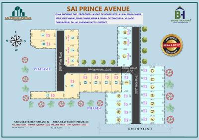 Project Image of 765.0 - 1859.0 Sq.ft Residential Plot Plot for buy in Sai Prince Avenue