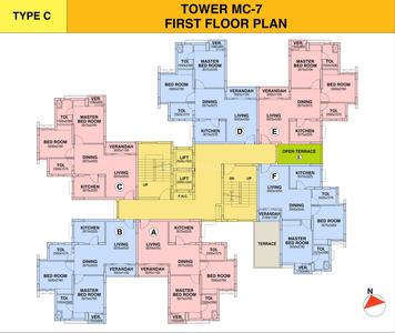 Project Image of 1035.0 - 1565.0 Sq.ft 2 BHK Apartment for buy in IQ City