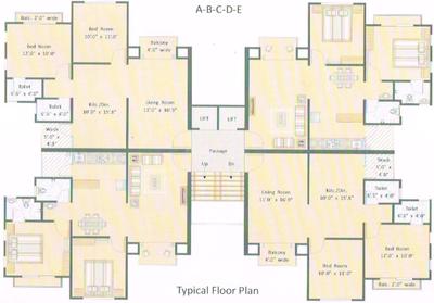 Project Image of 0.0 - 1200.0 Sq.ft 2 BHK Apartment for buy in Pragati Tulsi Heights