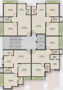 Project Image of 469.0 - 528.0 Sq.ft 2 BHK Apartment for buy in S R Dev Enclave III