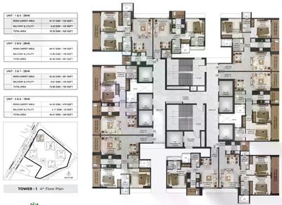 Project Image of 499.0 - 1269.0 Sq.ft 1 BHK Apartment for buy in Adani Airica Tower