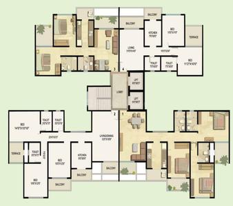 Project Image of 0.0 - 1480.0 Sq.ft 3 BHK Villa for buy in Ekta Greenville Phase 3