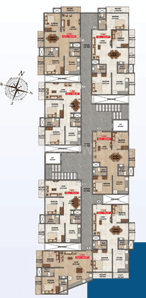 Project Image of 1040.0 - 1730.0 Sq.ft 2 BHK Apartment for buy in Hi Point Royal
