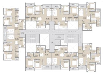 Project Image of 656.0 - 1228.0 Sq.ft 2 BHK Apartment for buy in Belmont Skyverse