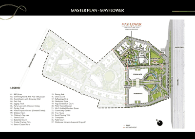 Project Image of 2246.0 - 5591.0 Sq.ft 3 BHK Apartment for buy in Prestige Mayflower At The Prestige City