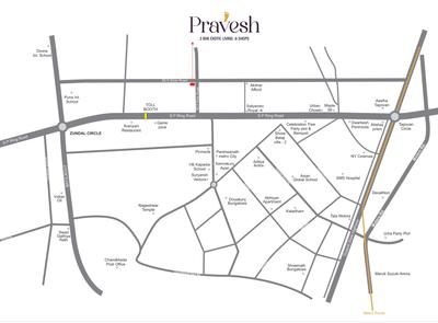 Eminence 129 Pravesh Location Plan 1