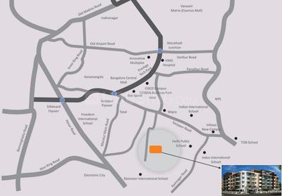 Project Image of 730.0 - 1555.0 Sq.ft 1 BHK Apartment for buy in Mitra Solitaire