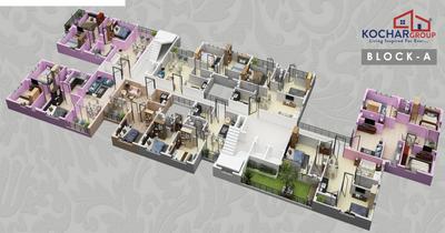 Project Image of 901.0 - 1317.0 Sq.ft 2 BHK Apartment for buy in Kochar Platinum