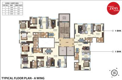 Project Image of 932 Sq.ft 2 BHK Apartment / Flat for sale in Kanjurmarg East for Rs. 18000000