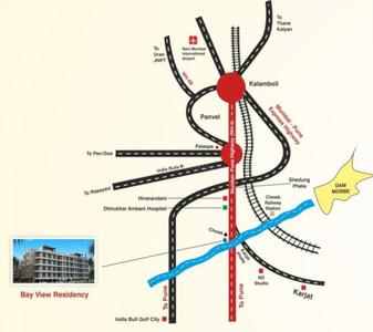 JM Bay View Residency Location Plan 1