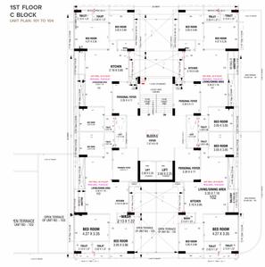 Project Image of 0.0 - 860.9 Sq.ft 3 BHK Apartment for buy in Aksharam Yogi Sarvasa