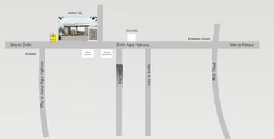 Project Image of 996.99 - 2247.0 Sq.ft 2 BHK Apartment for buy in Astha City