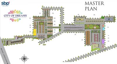 Project Image of 764.0 - 1155.0 Sq.ft 2 BHK Apartment for buy in SBP City of Dreams 5