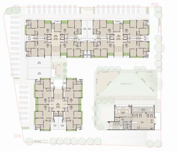 Project Image of 793.62 - 875.32 Sq.ft 3 BHK Apartment for buy in Avirat Silver Brook 2