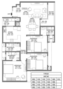 Project Image of 2013 Sq.ft 3 BHK Apartment / Flat for sale in RR Nagar for Rs. 31500000