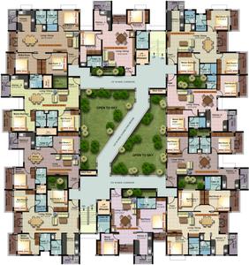 Project Image of 966.0 - 1349.0 Sq.ft 2 BHK Apartment for buy in RKP Vigneshvara Homes Sky