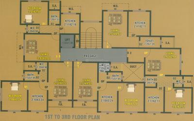 Project Image of 219.0 - 311.0 Sq.ft 1 RK Apartment for buy in Shivam Palace